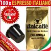 CAFE CAPSULES ITALCAFFE ESPRESSO 100% ARABICA COLOMBIE